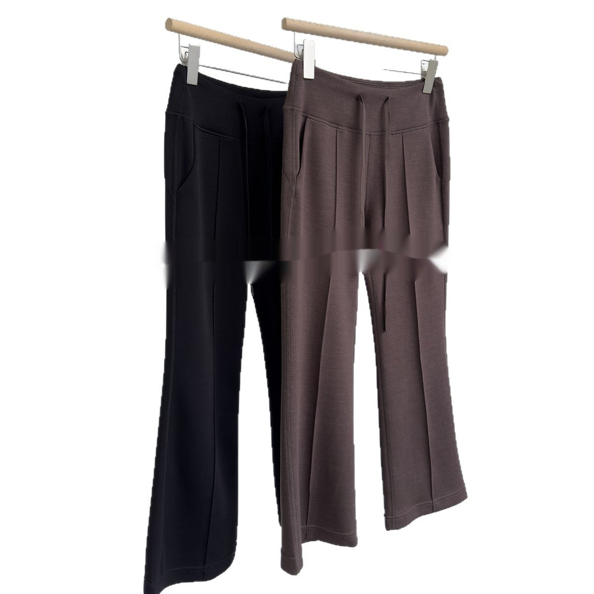 Weite Freizeithose mit elastischem Bund