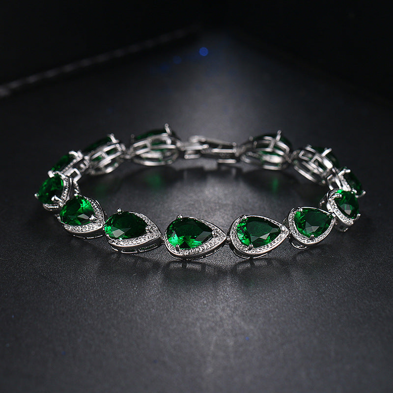 Damen Zirkon Armband Tropfenform – Bild 5 | LuxeStyle