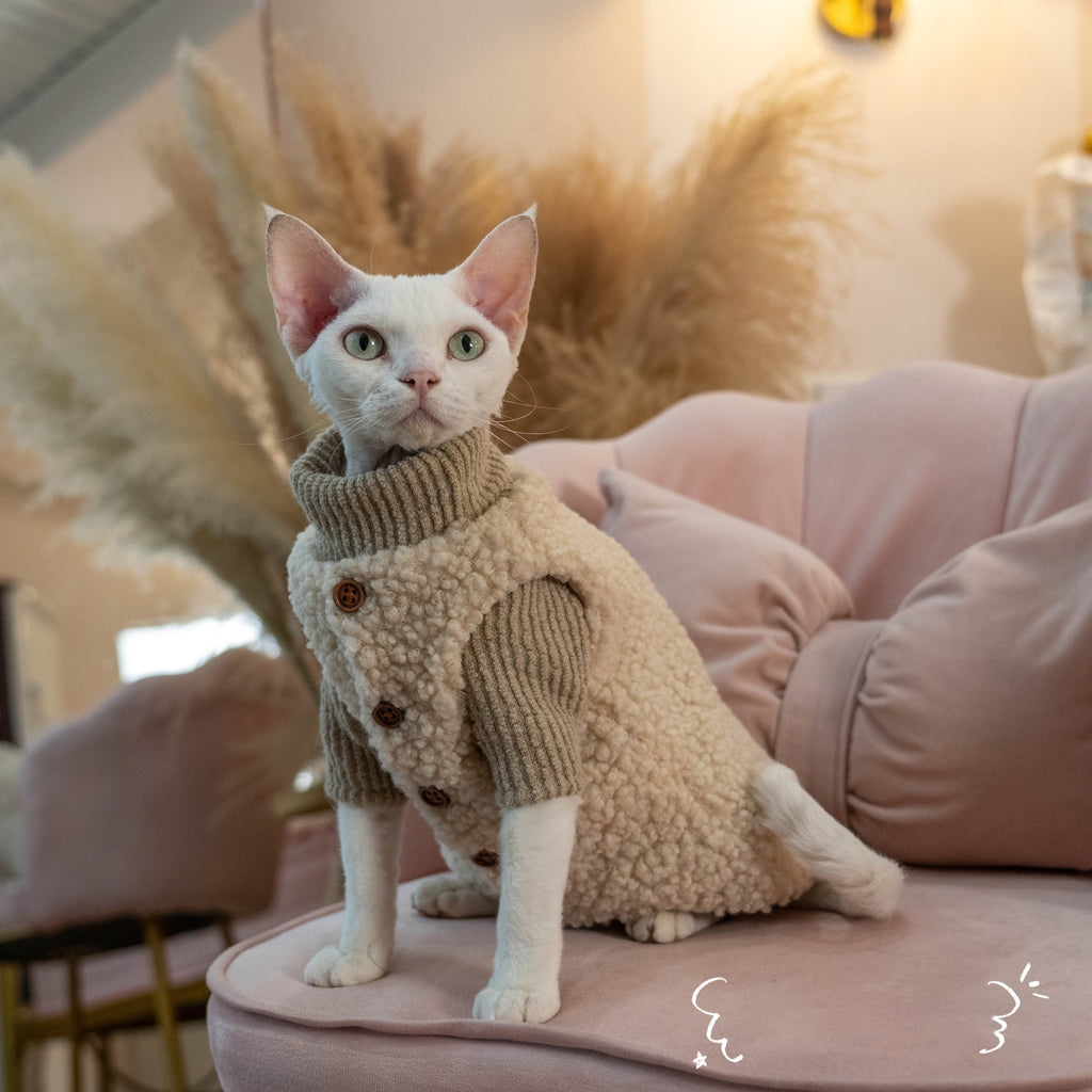 Katzenpullover aus Lammwolle – Bild 2 | LuxeStyle