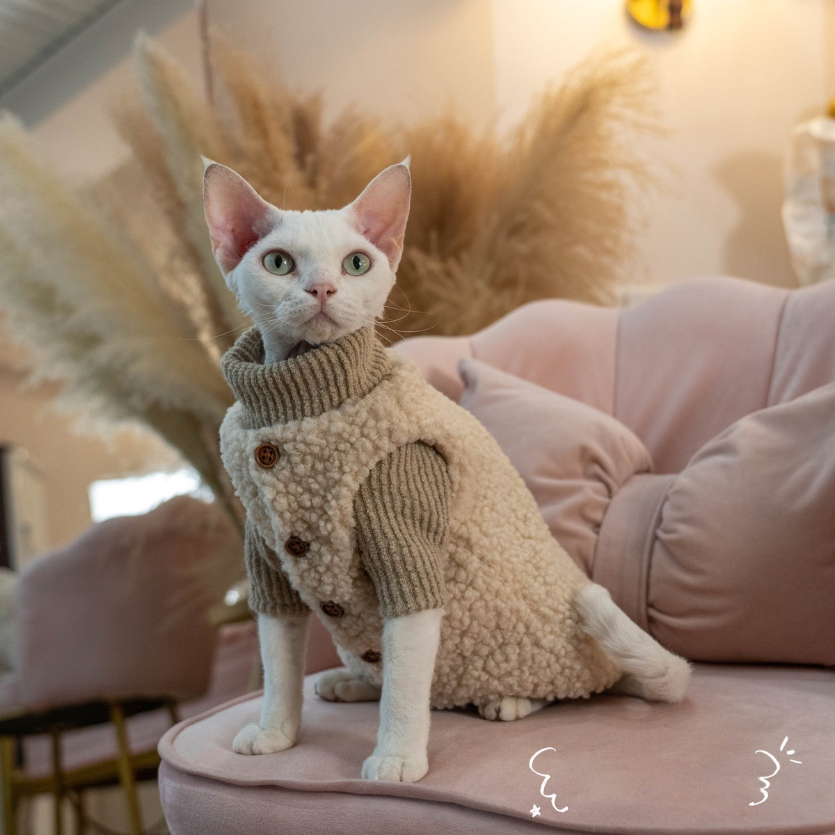 Katzenpullover aus Lammwolle – Bild 2 | LuxeStyle