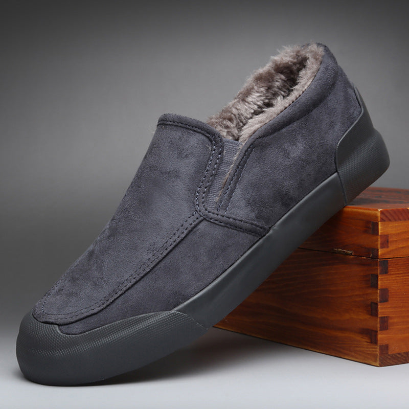Freizeitschuhe Stoff-Velours mit Fleecefutter – Bild 5 | LuxeStyle