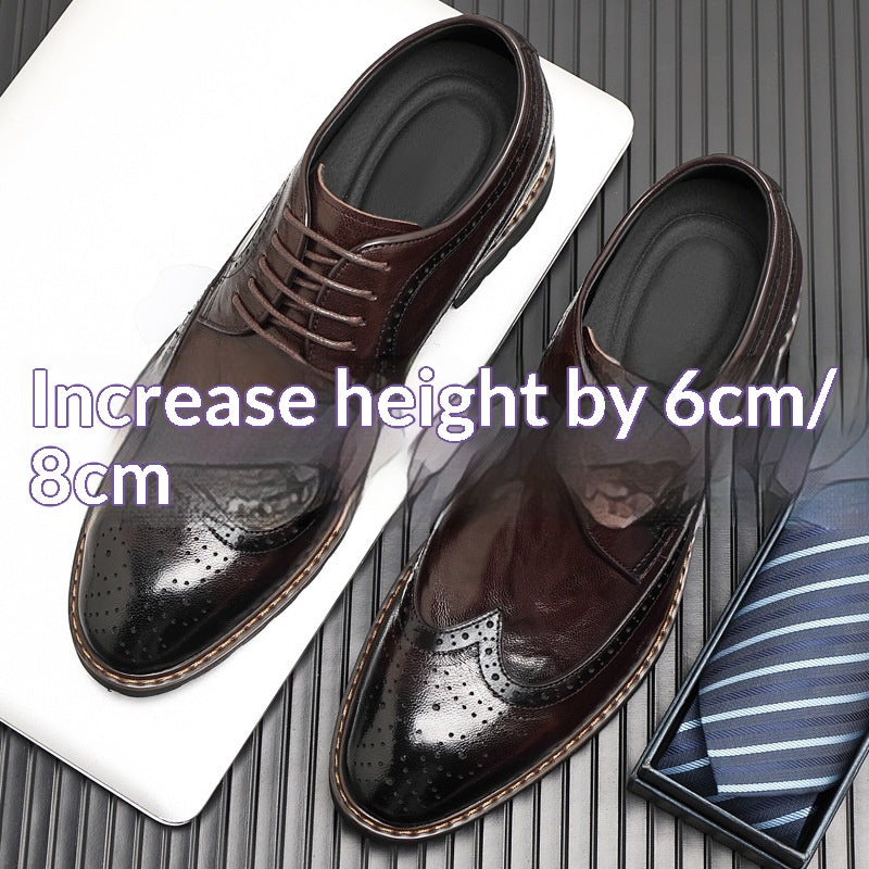Bullock Derby Business-Schuhe mit 8cm Erhöhung