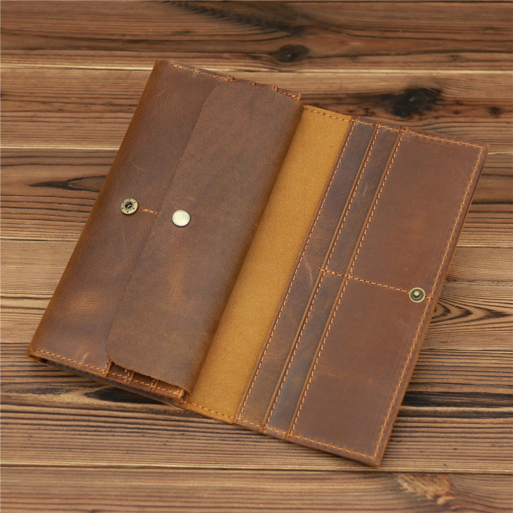 Retro Leder Herren Geldbörse