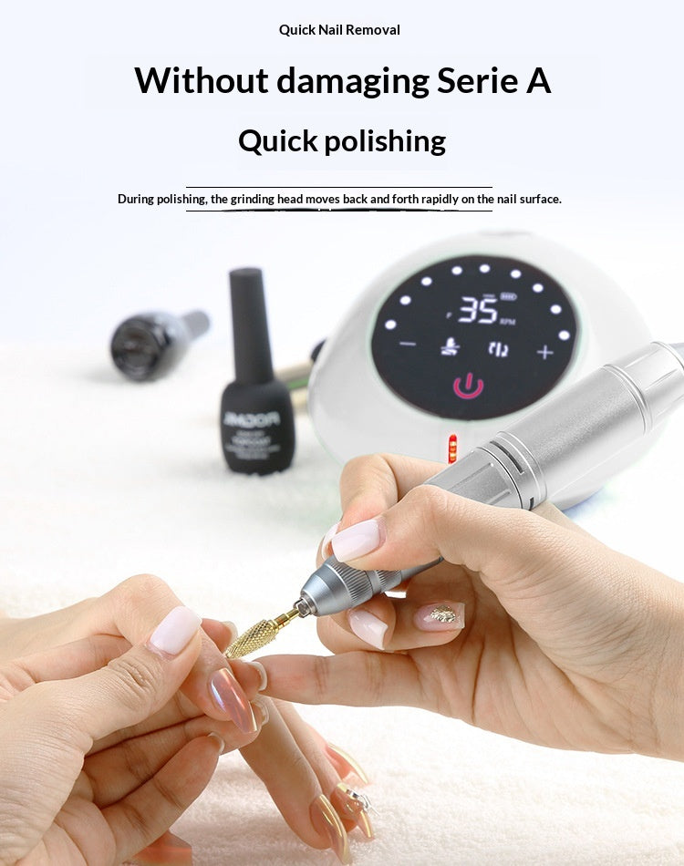 Nagelfeile mit Akku – Lautlos
