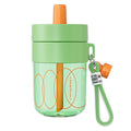 Bobo Strohflasche 400 ml mit Deckel und Trageband
