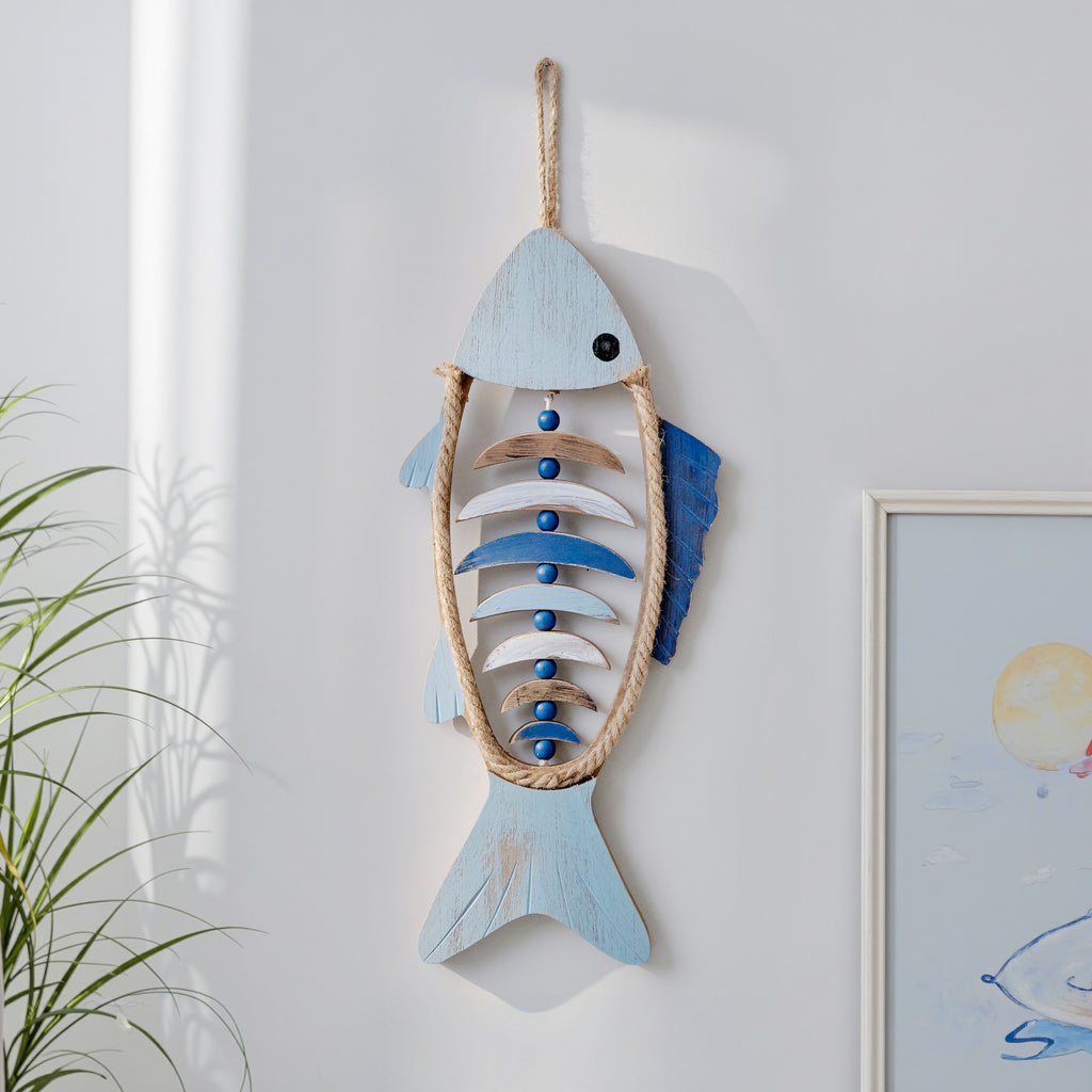 Fischförmiger Wandhänger