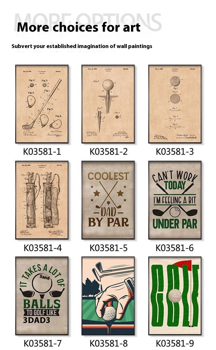 Wandbild Golf‑Stadion – gerahmt, 40 × 60 cm – Bild 2 | LuxeStyle