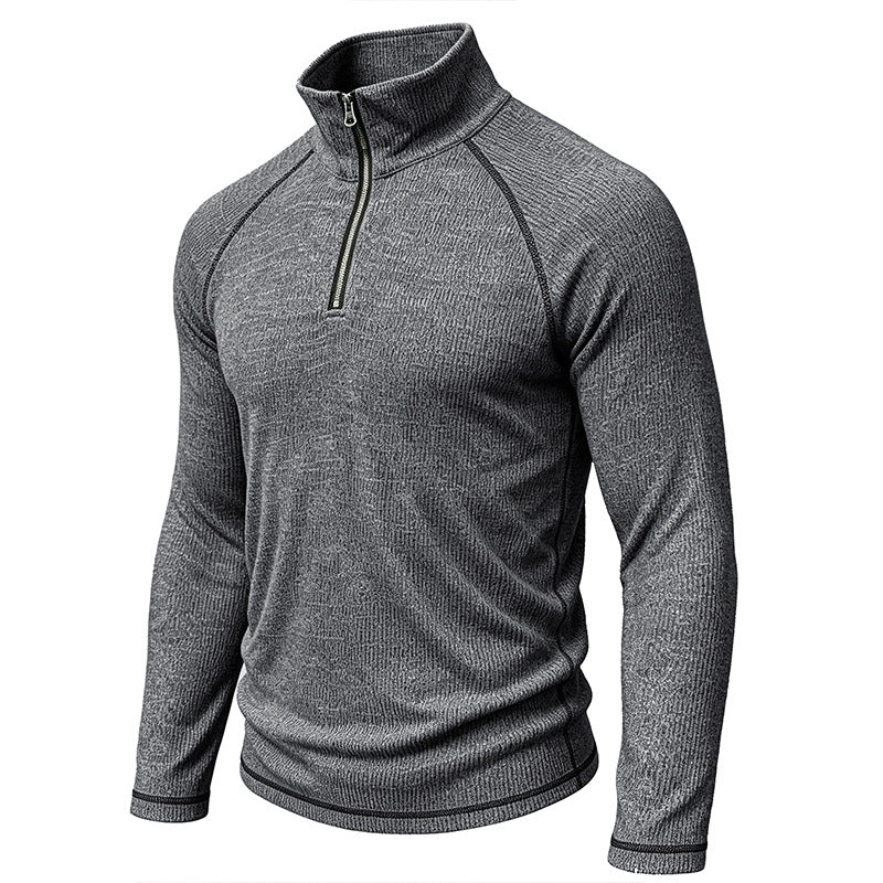Sportlicher Langarm Rollkragen für Herren | LuxeStyle