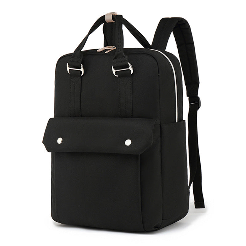 Oxford-Stoff Rucksack mit Doppelriemen – Bild 8 | LuxeStyle