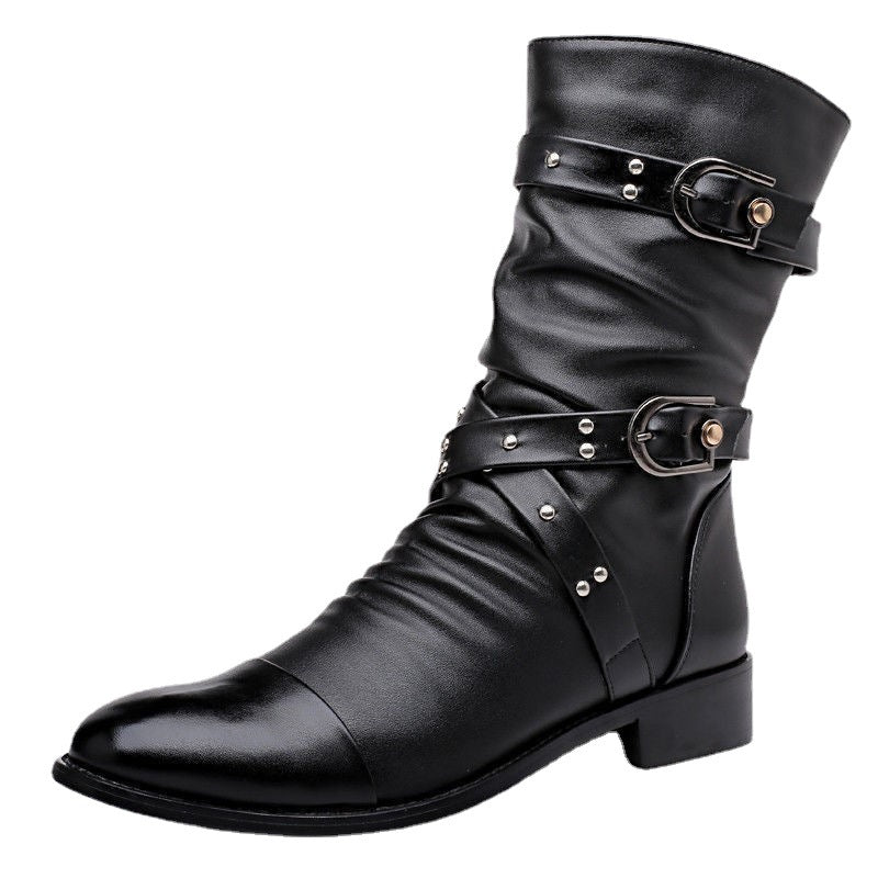 Spitze Wellingtons mit Innenabsatz – Bild 7 | LuxeStyle