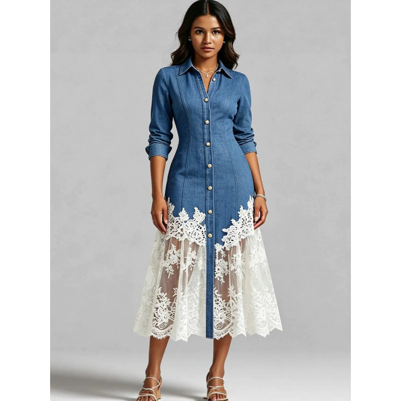 Lace Patchwork Rock