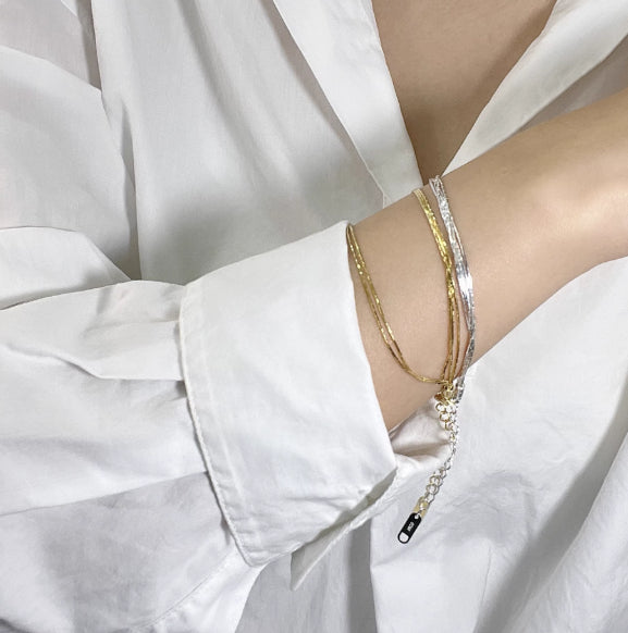 Minimalistisches Layering-Armband für Damen – Bild 3 | LuxeStyle