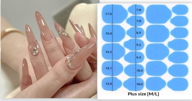 Handgemachte Nageltipps