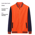 Fleece-gefütterter Stehkragen-Pullover