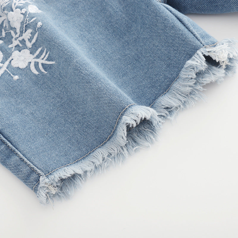 Lässige Denim Shorts für Mädchen