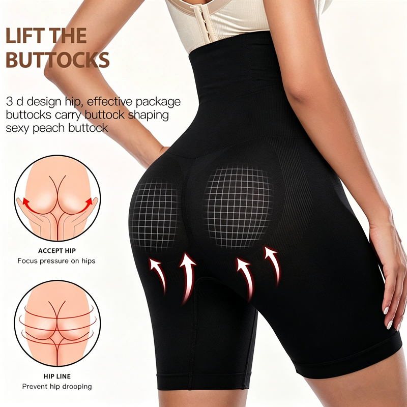 High Waist Body Shaper Shorts