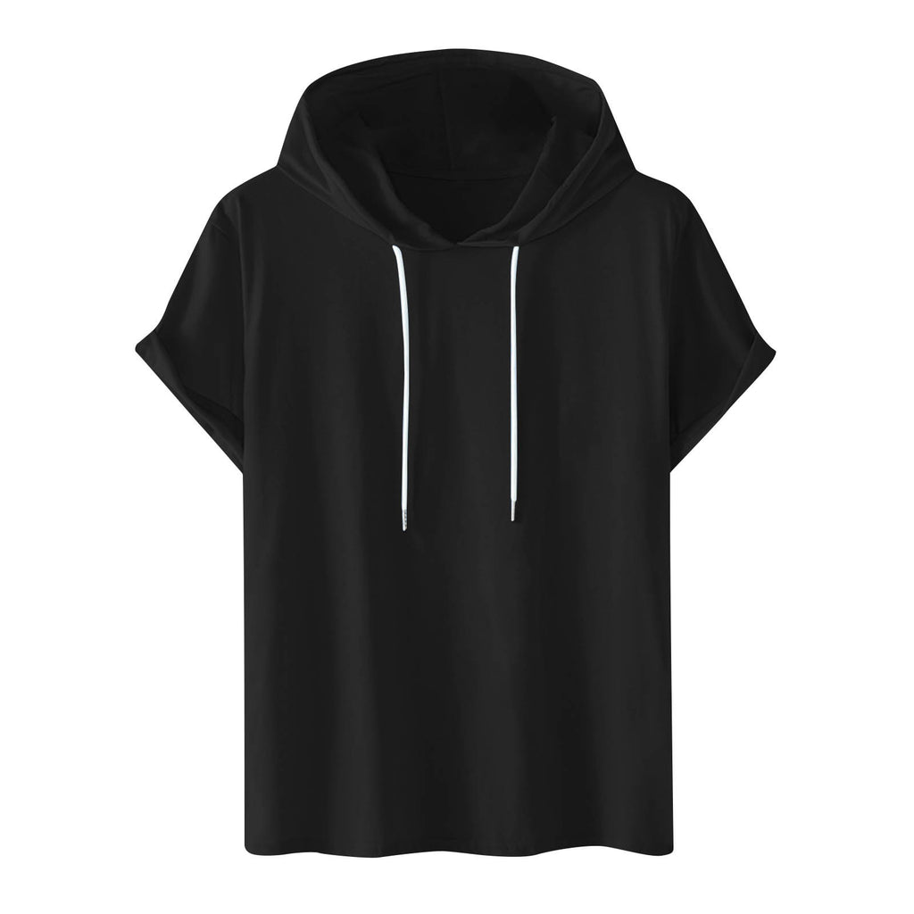 Herren Kurzarm Hoodie