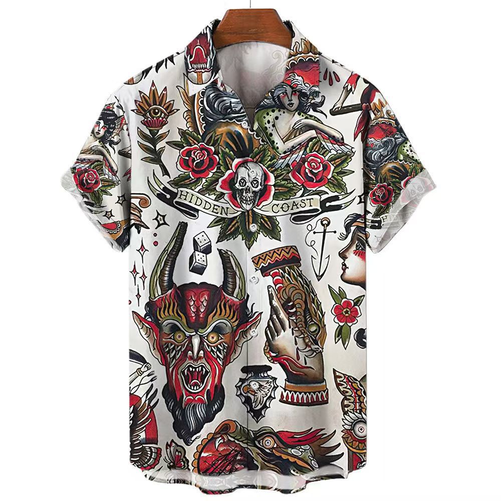 Herren-Shortsleeve-Shirt aus Hawaii
