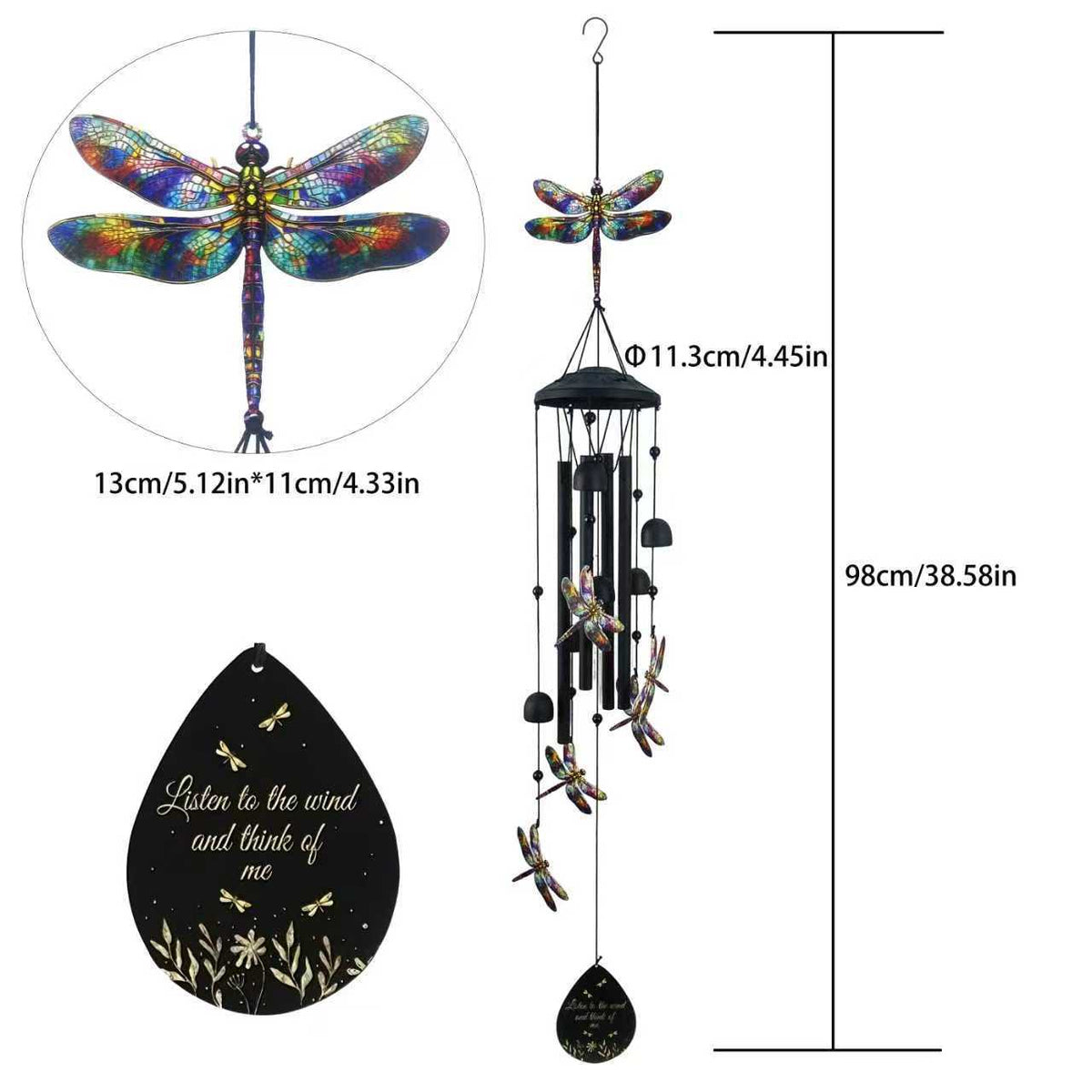 Kolibri Windspiel für Garten und Hof – Bild 4 | LuxeStyle