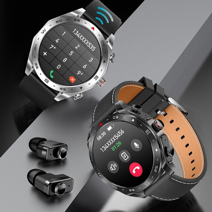 T95 Smart TWS 2-in-1 Bluetooth Gesundheits-Watch