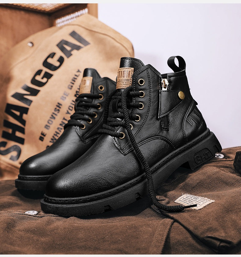 Retro Britische Martin Boots für Herren