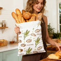 Bienenwachs Brotbeutel Leinen/Baumwolle – Bild 1 | LuxeStyle