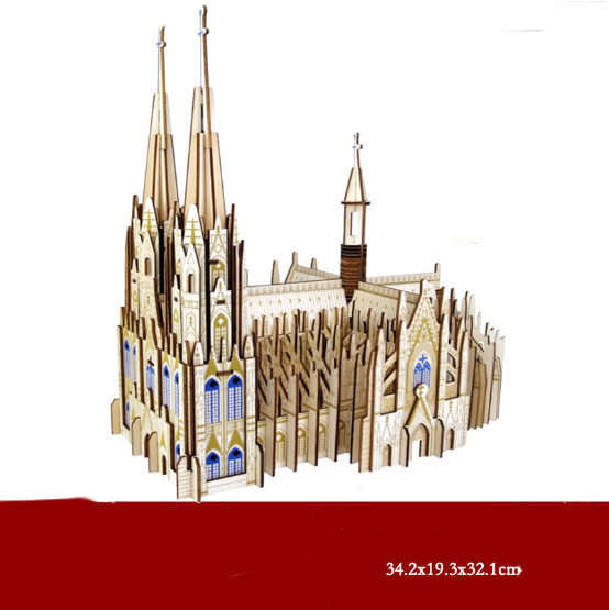 Traumvilla 3D-Holzpuzzle – Bild 3 | LuxeStyle
