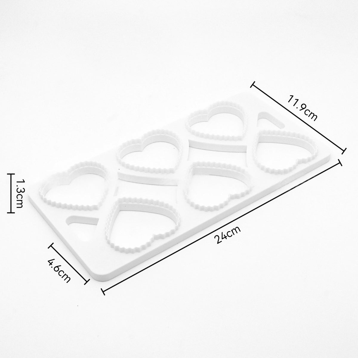 Dumpling-Mold-Set 3D-gedruckt – Quadrat, Kreis, Herz – Bild 6 | LuxeStyle