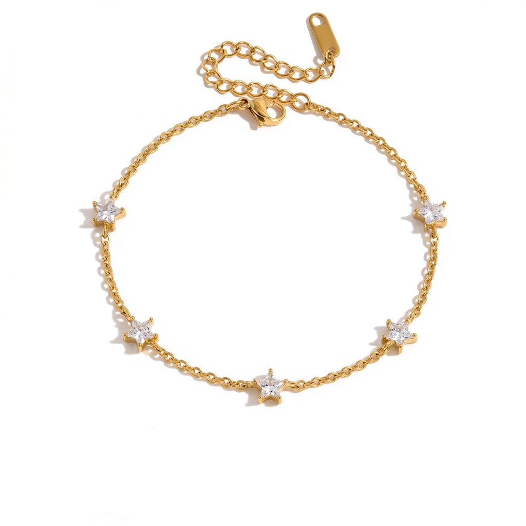 Diamant-Stern-Schlagarmband