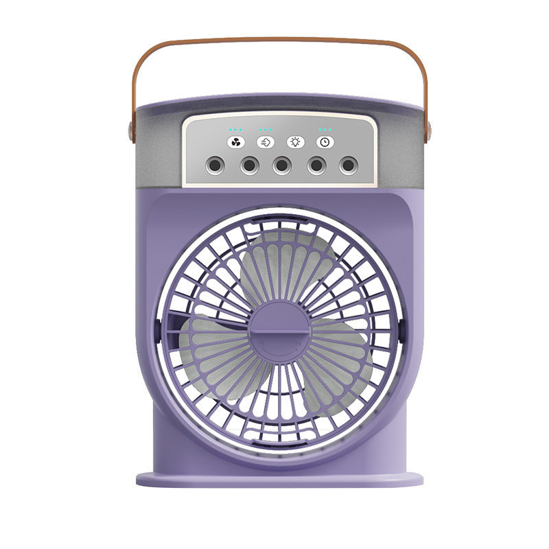 USB Klimaanlagen-Ventilator mit Sprühnebel & LED