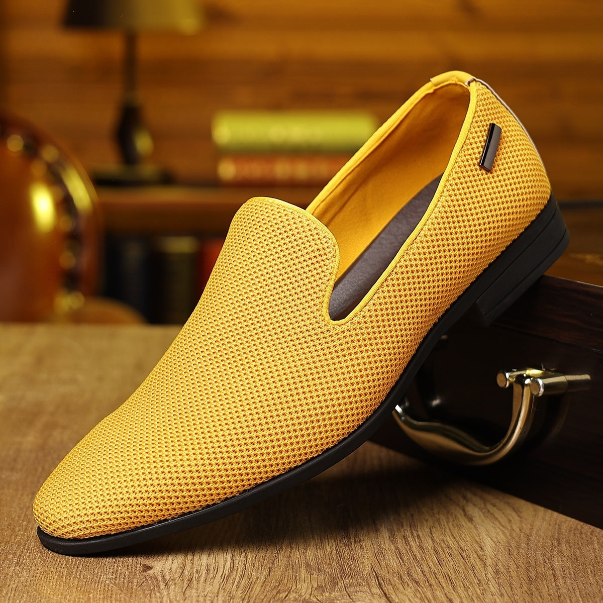 Legere Spitzschuh-Lederschuhe für Herren