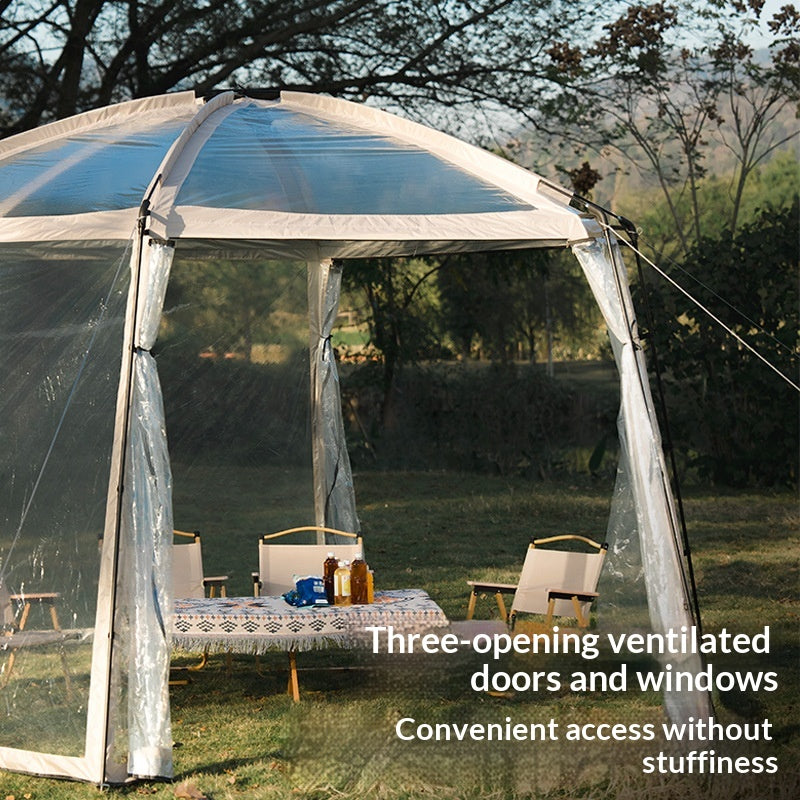 Hexagonales Outdoor-Zelt «Sternenhimmel»