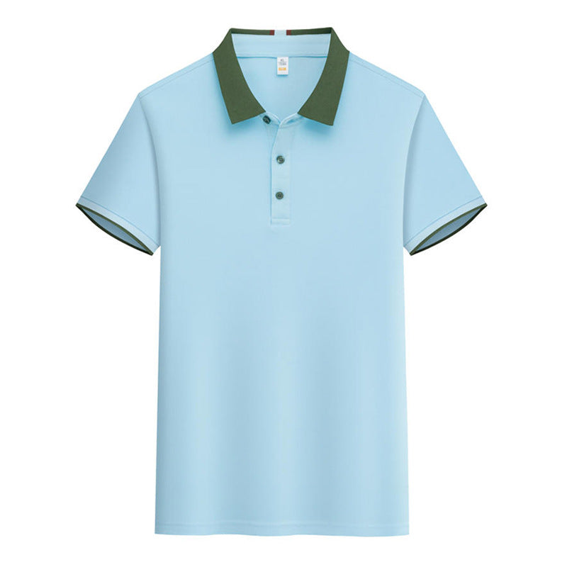 Polo-Shirt mit Kontrastkragen – Bild 2 | LuxeStyle