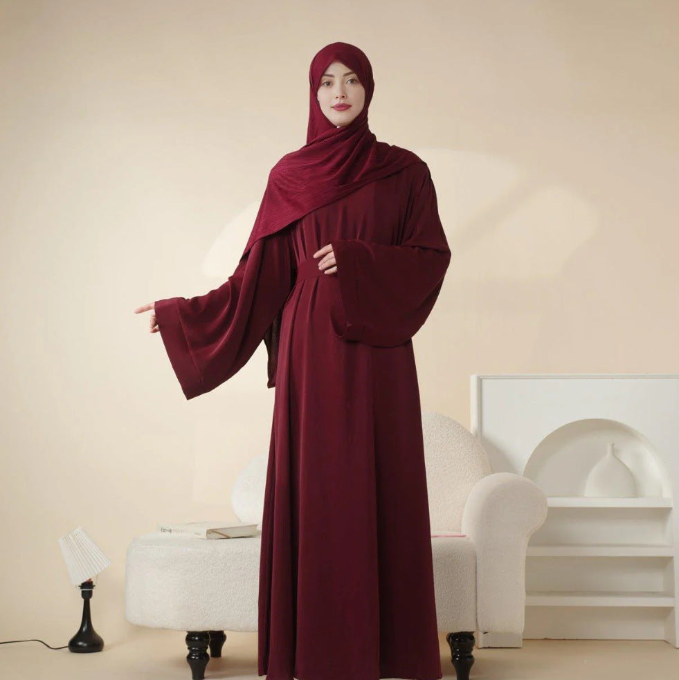 Einfarbiges Minimalistisch Kleid