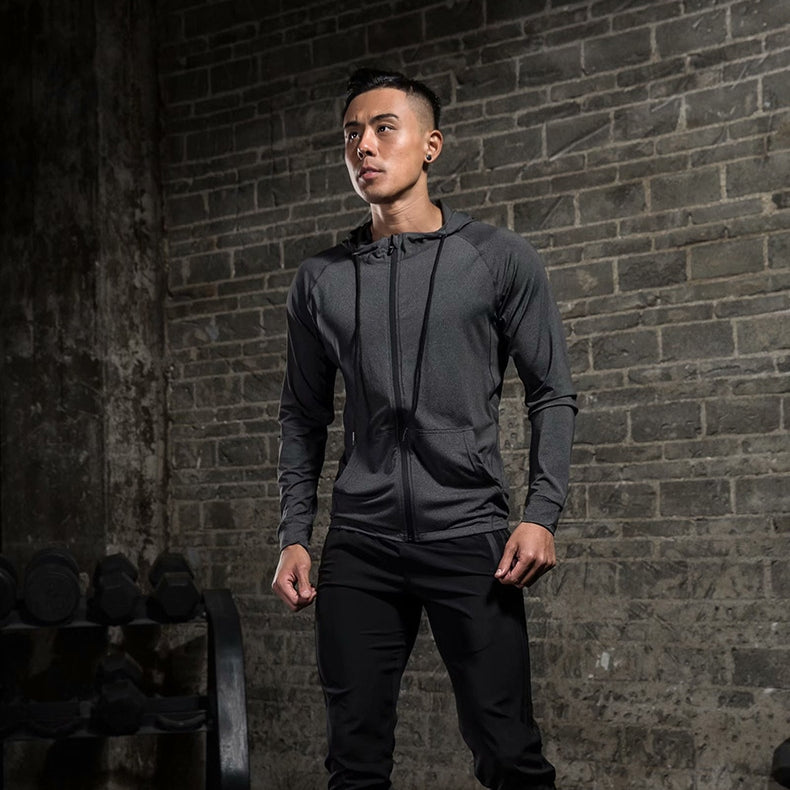 Herren Stretch-Trainingsanzug Langarm – Bild 4 | LuxeStyle