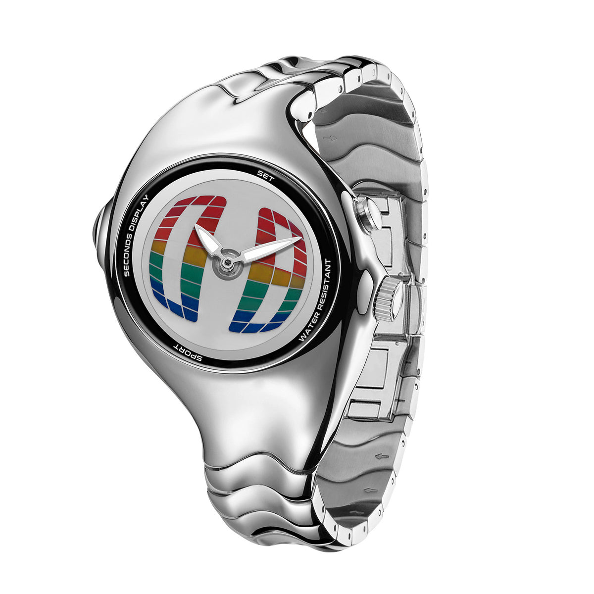Vintage Asymmetrische Quarz-Uhr mit Dual-Display – Bild 4 | LuxeStyle