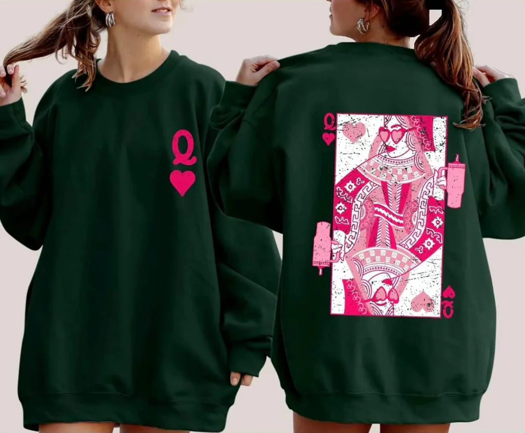 Streetwear Hoodie mit Herz-Print