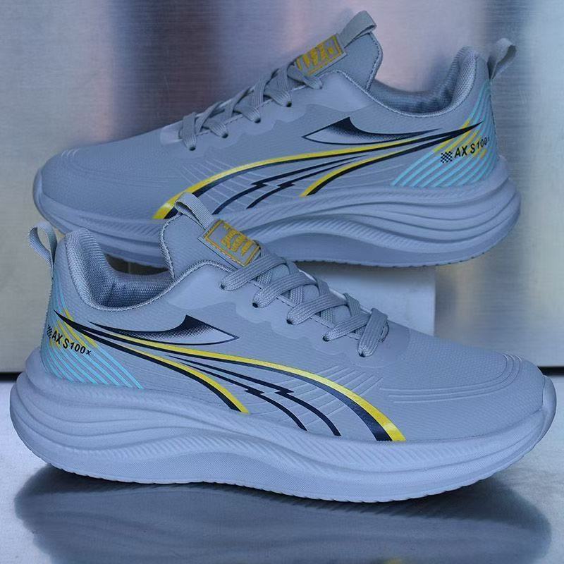 Wasserdichte Leder-Sneaker mit Dämpfung