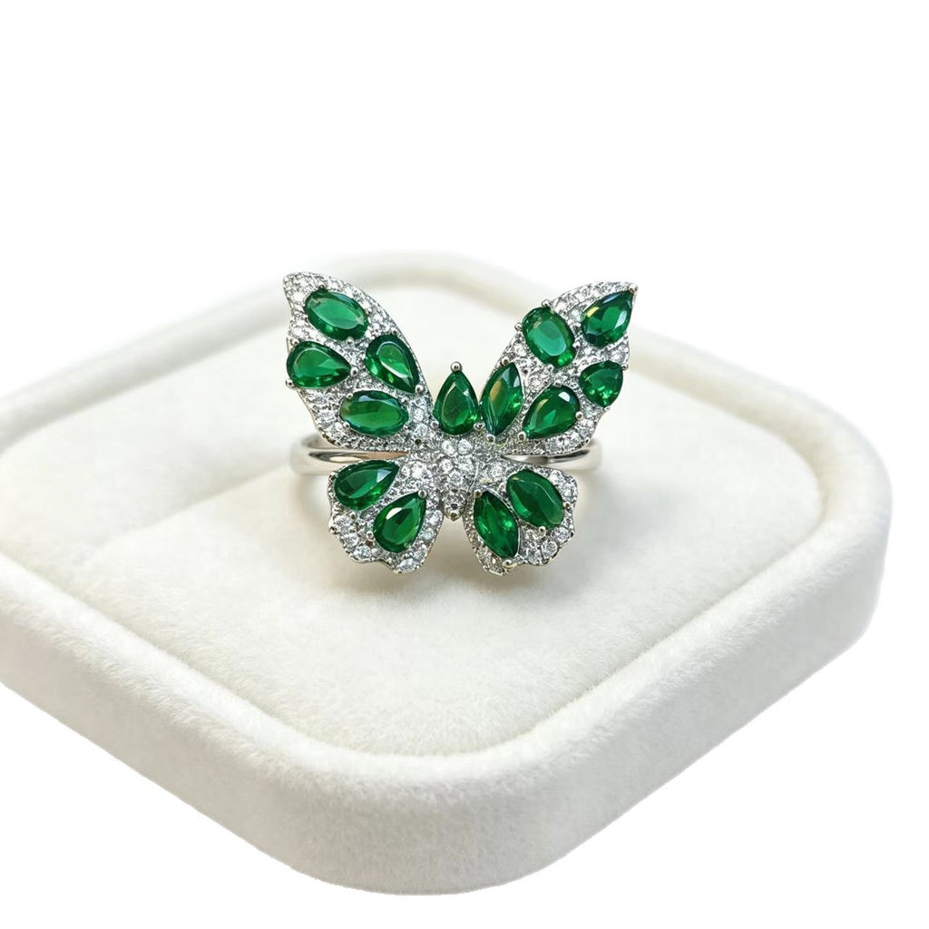 Retro-Schmetterling Ring französisch modisch