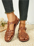Retro-Braune Sandalen – Bild 7 | LuxeStyle