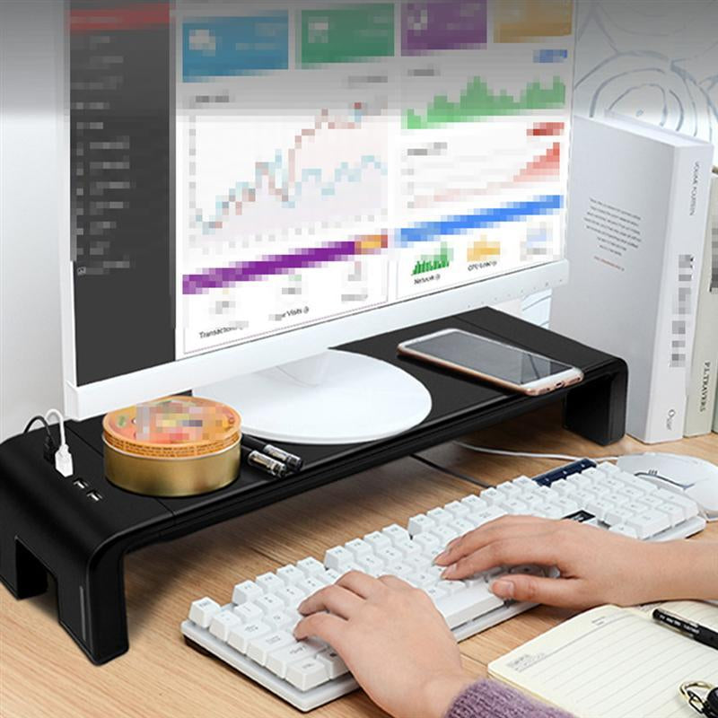 Faltbarer Monitorständer mit USB-Ladefunktion – Bild 5 | LuxeStyle