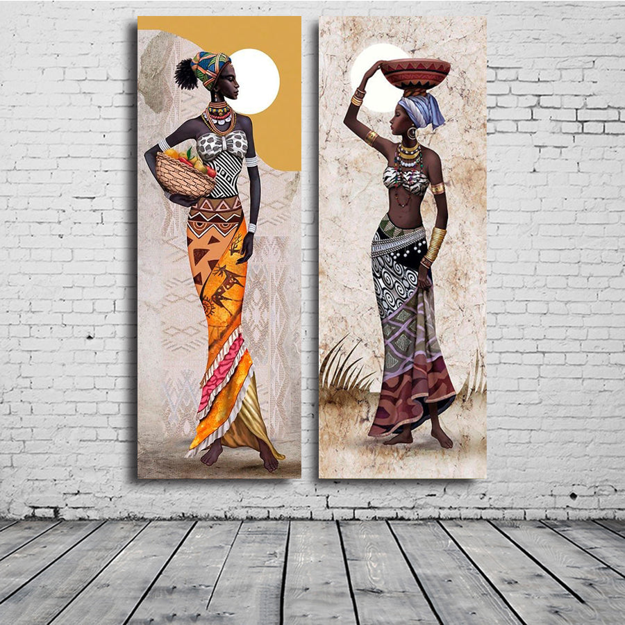Diamond Painting «Afrikanische Frau» | LuxeStyle