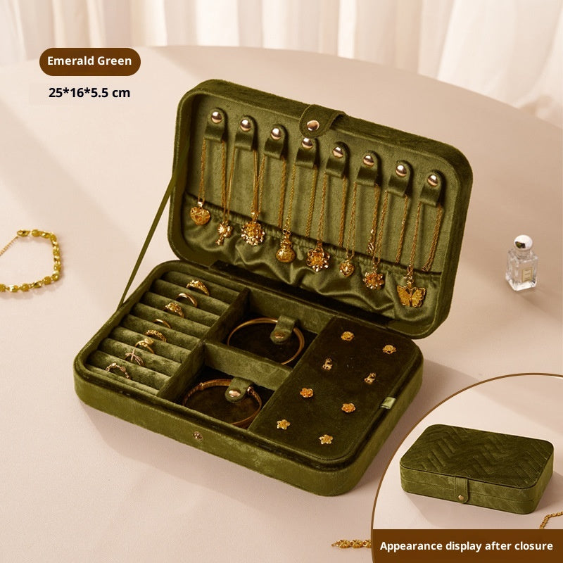 Vintage Schmuckbox mit grossem Fassungsvermögen – Bild 1 | LuxeStyle