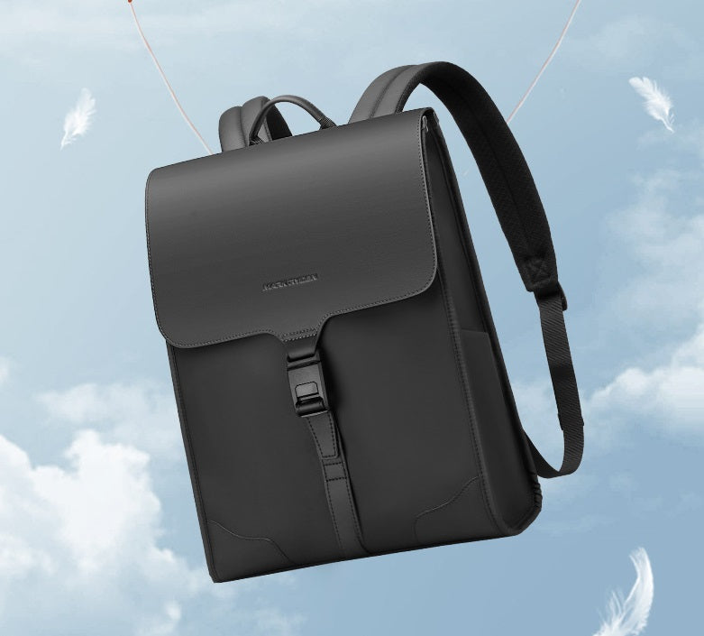 Rucksack mit Magnetverschluss für Laptop – Bild 6 | LuxeStyle
