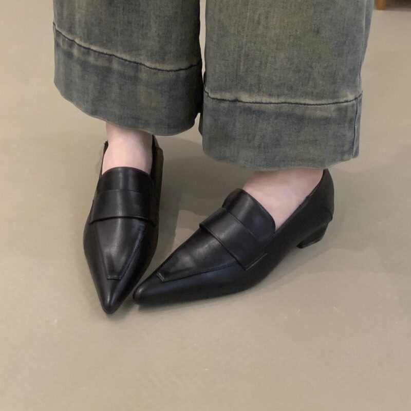 Herbst Patent-Kunstleder Loafers – Bild 6 | LuxeStyle