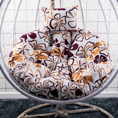 Rundes Rattan-Hängesesselkissen – Bild 8 | LuxeStyle