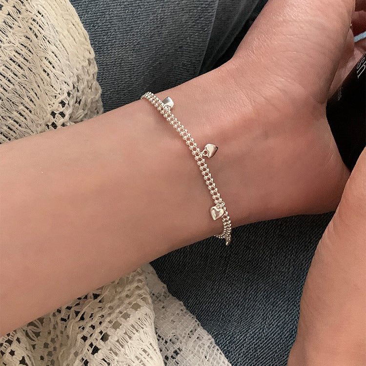 Herzförmiges Armband im minimalistischen Stil | LuxeStyle