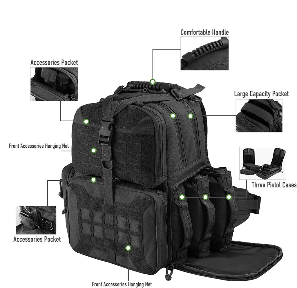 Outdoor Rucksack mit abnehmbarer Tasche | LuxeStyle