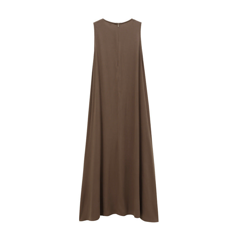 Figurbetonendes Midi-Kleid mit Neckholder | LuxeStyle