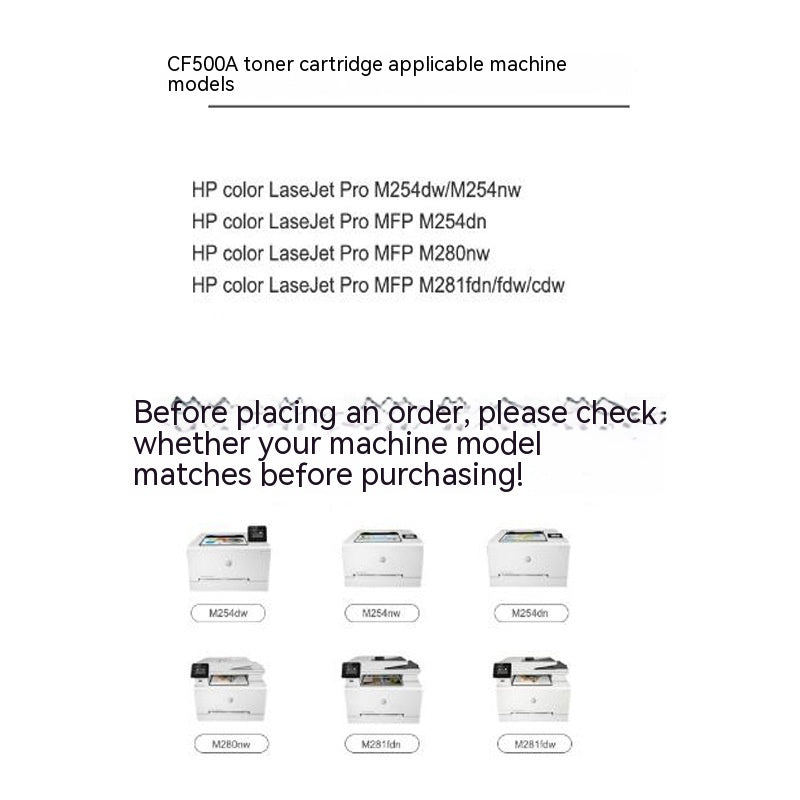 Toner-Kartusche für HP M281fdw M280nw
